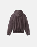 Washed Clasp Fireman Hooded Denim Jacket | Inflation Streetwear INFLATION