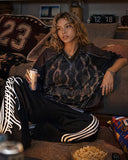 Vintage Colorblock Leopard Mesh Jersey | Inflation Streetwear INFLATION
