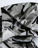 Cropped Camouflage Zip Up Hoodie | Inflation Streetwear INFLATION