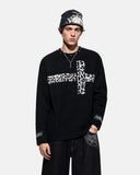 Leopard Cross Graphic Waffle T-Shirt | Inflation Streetwear