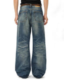 Vintage Distressed Baggy Jeans | Inflation Streetwear INFLATION