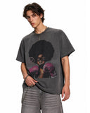 oversized graphic t shirt front view