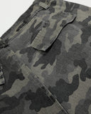 Embroidered Camo Cargo Shorts | Inflation Streetwear INFLATION
