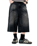 Washed Baggy Longline Jorts | Inflation Streetwear INFLATION