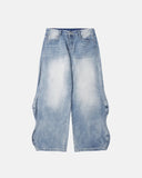 INFLATION Wave Washed Baggy Jeans INFLATION