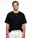 clean fit henley shirt streetwear style