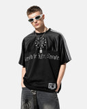 Gothic Graphic Contrast Jersey | Inflation Streetwear