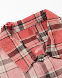 Distressed Gradient Plaid Shirt | Inflation Streetwear INFLATION