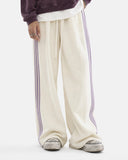 Side Stripe Wide Leg Track Pants | Inflation Streetwear