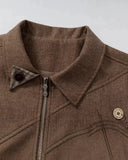 Embroidered Boxy Workwear Jacket | Inflation Streetwear