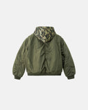 Detachable Layered Camo Bomber Jacket | Inflation Streetwear INFLATION