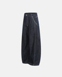 Raw Blue Wide Leg Denim Jeans | Inflation Streetwear INFLATION