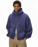 High Collar Fleece Double Zip-Up Hoodies | Inflation Streetwear INFLATION