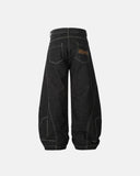 Raw Color Super Baggy Jeans | Inflation Streetwear INFLATION
