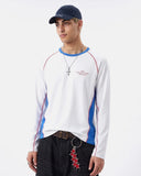 Color Block Graphic Long Sleeve T-Shirt | Inflation Streetwear