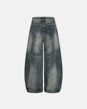 Acid Washed Ripped Baggy Barrel Jeans | Inflation Streetwear INFLATION
