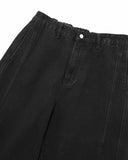 Acid Washed Black Barrel Jeans | Inflation Streetwear INFLATION