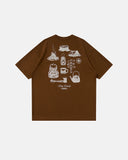 Camping Graphic Cotton Tees | Inflation Streetwear INFLATION