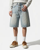 Metal Buckle Baggy Jorts | Inflation Streetwear INFLATION
