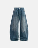 Distressed Ripped Baggy Jeans | Inflation Streetwear INFLATION