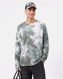 Spiral Tie-Dye Wool Blend Long Sleeve T-Shirt | Inflation Streetwear