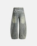 Stitching Multi Pockets Baggy Jeans | Inflation Streetwear INFLATION