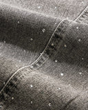 Rhinestone Washed Barrel Jeans| Inflation Streetwear INFLATION