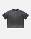 Monkey Washed Boxy Cropped T-Shirt | Inflation Streetwear INFLATION