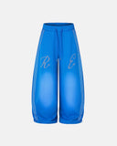 Rhinestone Stripe Barrel Sweatpants | Inflation Streetwear