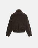 Cropped Suede Cotton Padded Jacket | Inflation Streetwear INFLATION