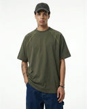 Contrast Color Stiching Stretch T-shirt | Inflation Streetwear INFLATION