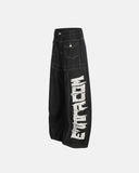Letter Graphic Cargo Barrel Jeans | INFLATION Streetwear INFLATION