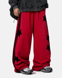Star Stripe Barrel Sweatpants | Inflation Streetwear