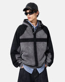 Deconstructed Washed Boxy Hoodie | Inflation Streetwear