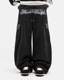 Studded Cargo Baggy Sweatpants | Inflation Streetwear