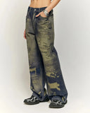 Digital Print Denim Pants | Inflation Streetwear INFLATION