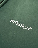 Green Monkey Wash Zip Up Hoodies | Inflation Streetwear INFLATION