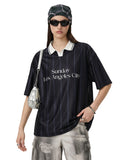 Vintage Striped Polo Jersey | Inflation Streetwear INFLATION