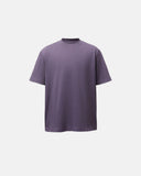 vintage faded oversized mock neck tee