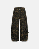 Multi-Pockets Barrel Camouflage Cargo Pants | Inflation Streetwear INFLATION