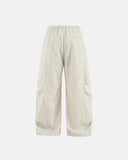 Cotton Linen Wide-leg Pants | Inflation Streetwear INFLATION