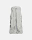 Grey Cargo Baggy Sweatpants | Inflation Streetwear INFLATION