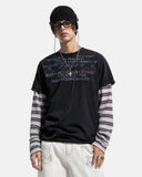 Distressed Graphic Layered Baby T-Shirt | Inflation Streetwear