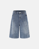 Studded Bamboo Weave Jorts | Inflation Streetwear INFLATION