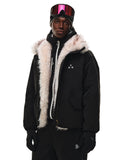 Faux Fur Lined Padded Bomber Jacket | Inflation Streetwear INFLATION