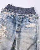 Layered Digital Print Baggy Jeans | Inflation Streetwear INFLATION