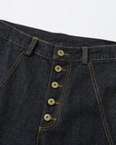 Stitching Button Up Baggy Jeans | Inflation Streetwear INFLATION