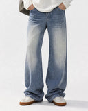 Bamboo Weave Embroidered Bootcut Jeans | Inflation Streetwear