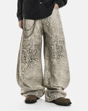 Leopard Print Wide Leg Pants | Inflation Streetwear