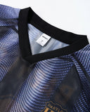 Gradient Pattern Mesh Jersey | Inflation Streetwear INFLATION